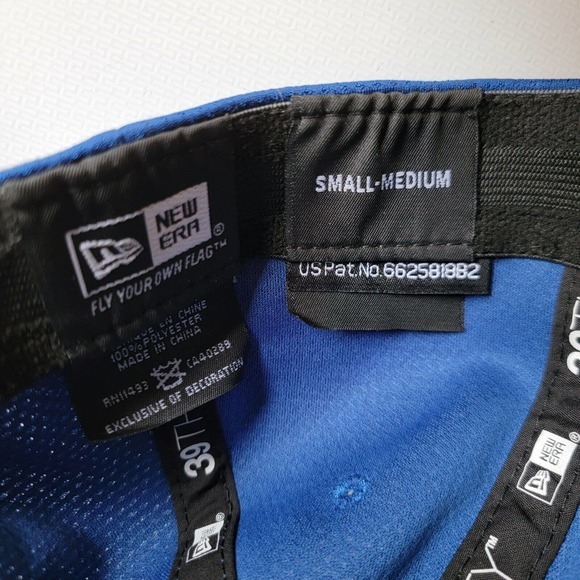 New Era 39Thirty Men's NFL Indianapolis Colts Blue Hat Size Small/ Medium - Picture 8 of 9